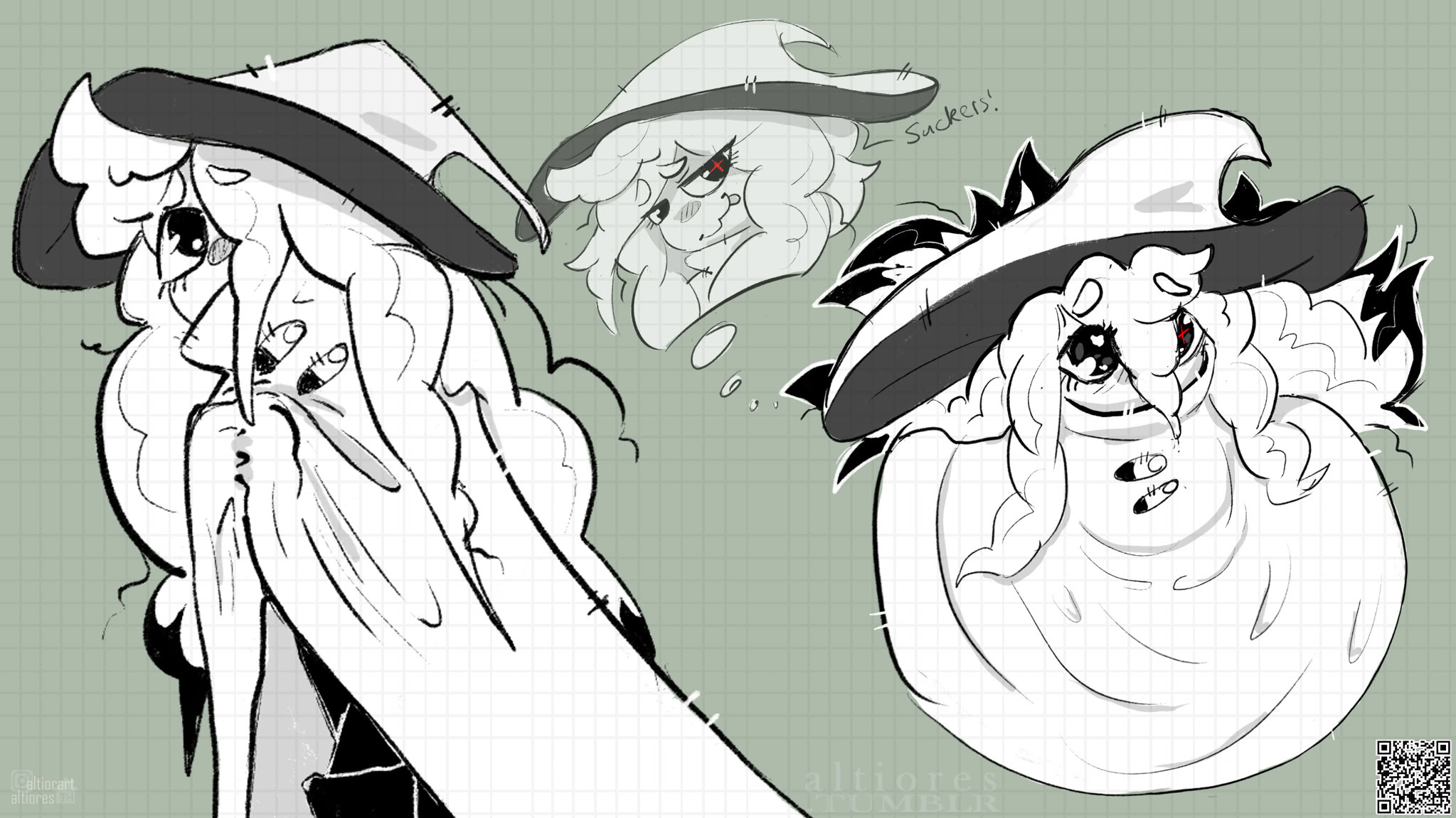 Humanoid rendered fullbody artwork with subject, multiple, final